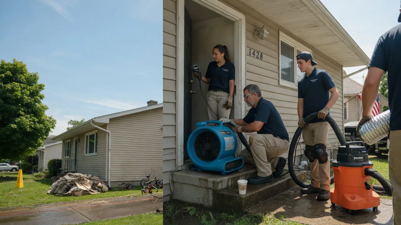 Water Damage Restoration in Bunker Hill, IL near me